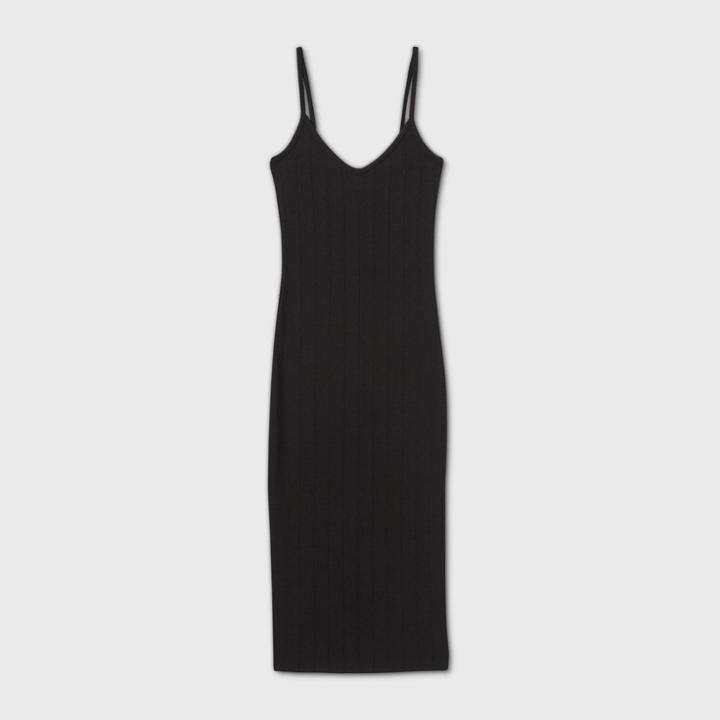Women's Sleeveless Knit Dress - Wild Fable Black