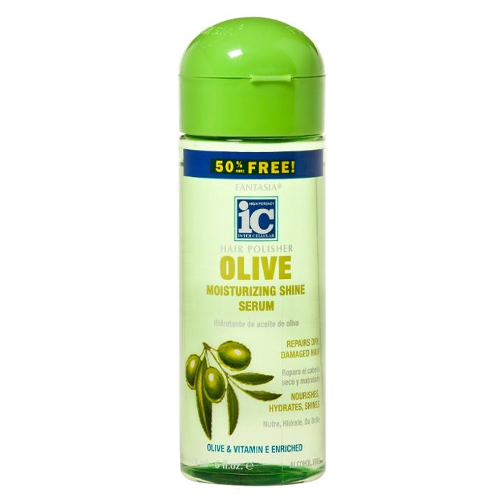 Fantasia Ic Hair Polisher With Olive Oil Moisturizing Shine Serum