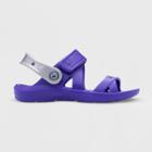 Toddler Girls' Joybees Jade Slip-on Apparel Water Shoes - Violet 6-7, Green/purple