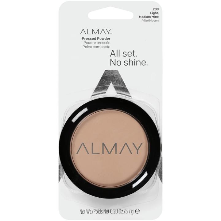 Almay Pressed Powder Lightweight - Light/medium - 0.20oz, 200