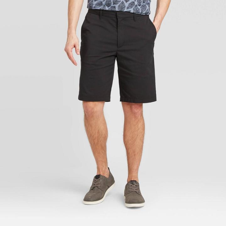 Men's 10.5 Linden Tech Shorts - Goodfellow & Co Black