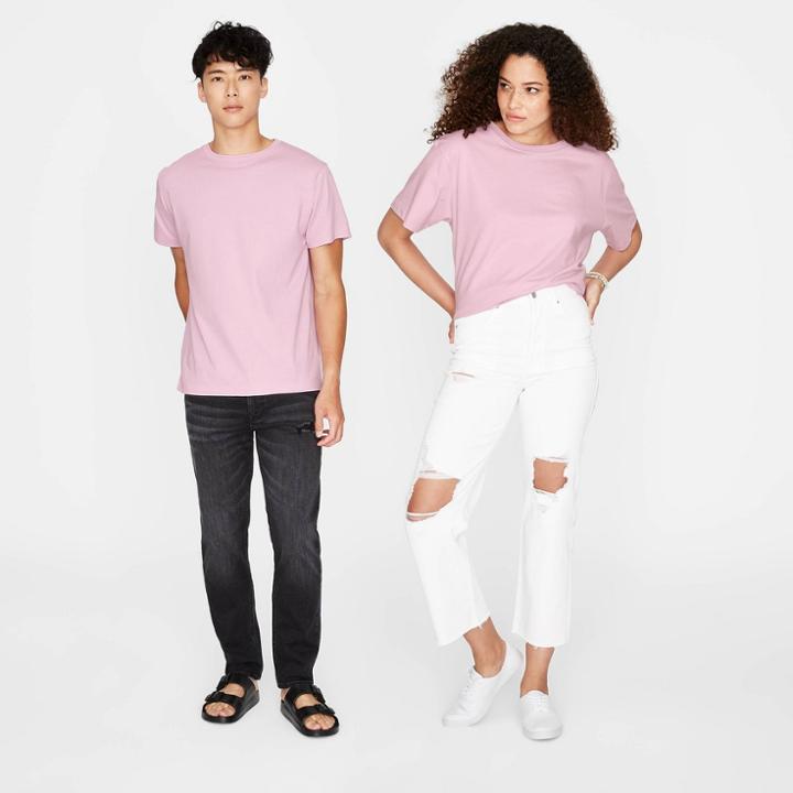 Adult Relaxed Fit Short Sleeve T-shirt - Original Use Lilac