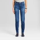 Women's High Rise Vintage Button Fly Jeans - Crafted By Lee Medium Wash