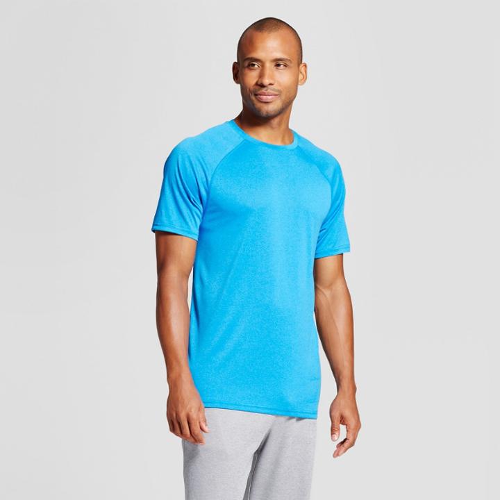 Men's Tech T-shirt - C9 Champion Underwater Blue Heather