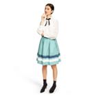 Women's Long Sleeve Collared Ribbon Detail Blouse - Jason Wu For Target White