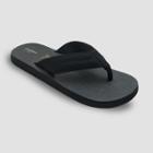 Men's Casper Footbed Sandals - Goodfellow & Co Black