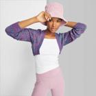 Women's Rib Knit Shrug - Wild Fable Space Dye Xs, Multicolor