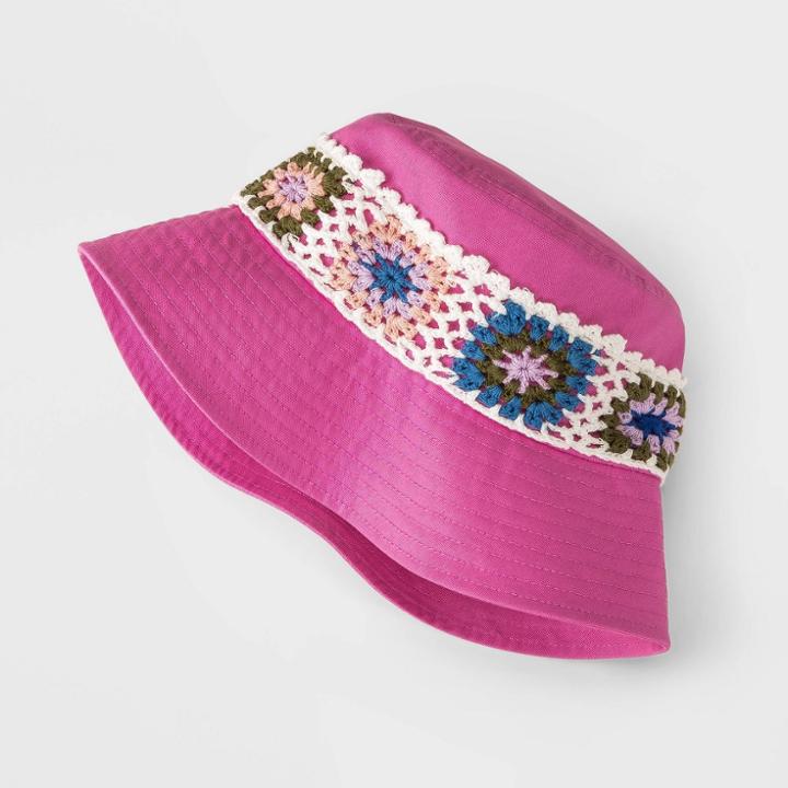 Kids' Bucket Hat - Art Class Pink