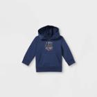 Well Worn Black History Month Infant 'i Am Black History' Hooded Sweatshirt - Blue