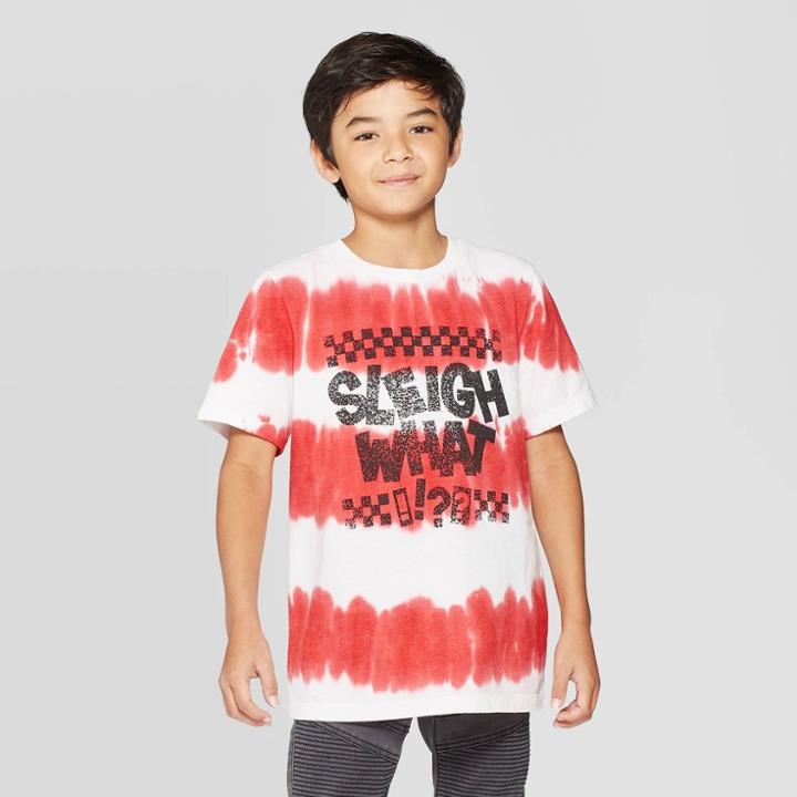 Petiteboys' Short Sleeve Christmas Graphic T-shirt - Art Class White S, Boy's,