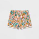 Toddler Girls' Floral Shorts - Art Class Pink