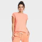 Women's Short Sleeve T-shirt - Universal Thread Peach