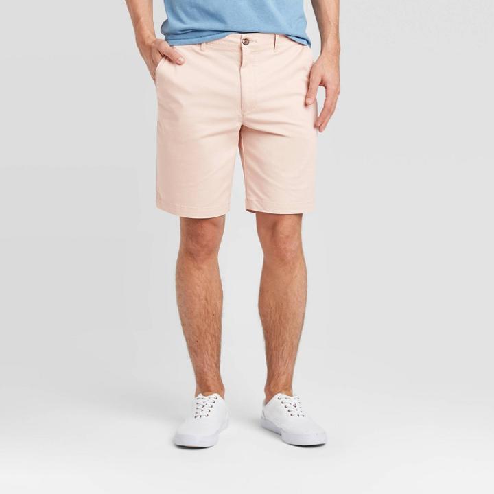 Men's 9 Chino Shorts - Goodfellow & Co Pink