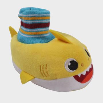 Toddler Baby Shark Slippers - Yellow