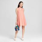 Women's Embroidered Choker Neckline Dress - Lily Star (juniors') Blush