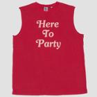 Target Junk Food Men's Here To Party Muscle Tank Top - Red