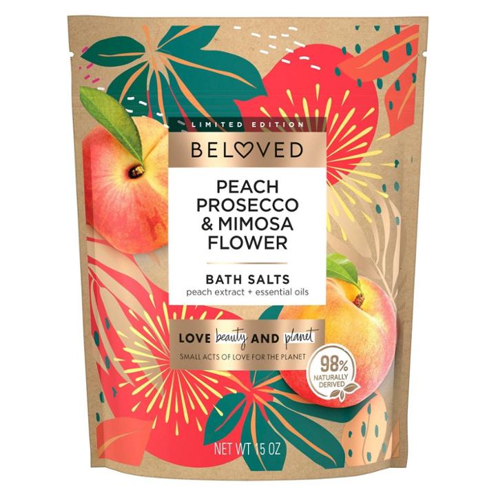 Beloved Peach Prosecco And Mimosa Flower Bath Bomb