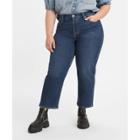 Levi's Women's Plus Size High-rise Wedgie Straight Jeans - Forget Me Not Forever