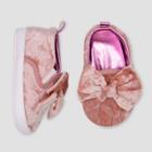 Baby Girls' Low Top Sneaker Crib Shoes - Just One You Made By Carter's Velvet