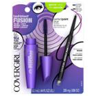 Covergirl Fusion Mascara & Perfect Point Eyeliner Value Pack, Black