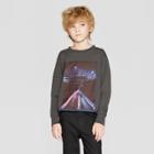 Boys' Long Sleeve Graphic T-shirt - Art Class Gray