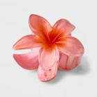 Hibiscus Flower Claw Hair Clip - Wild Fable Pink