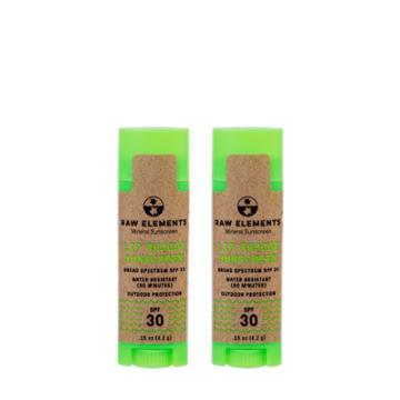Raw Elements Outdoor Mineral Lip Rescue Balm - Spf