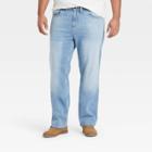 Men's Big & Tall Straight Fit Jeans - Goodfellow & Co Light Blue