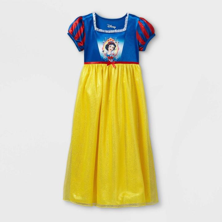 Girls' Disney Princess Snow White Nightgown - Blue