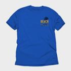Dynasty Apparel Men's Beach Mode Short Sleeve Graphic T-shirt - Royal Blue