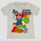 Toddler Boys' Nintendo Short Sleeve T-shirt - Beige
