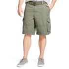 Men's 11.5 Solid Belted Cargo Shorts - Mossimo Supply Co. Green
