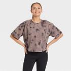 Women's Spray Dye Short Sleeve T-shirt - Joylab Pewter