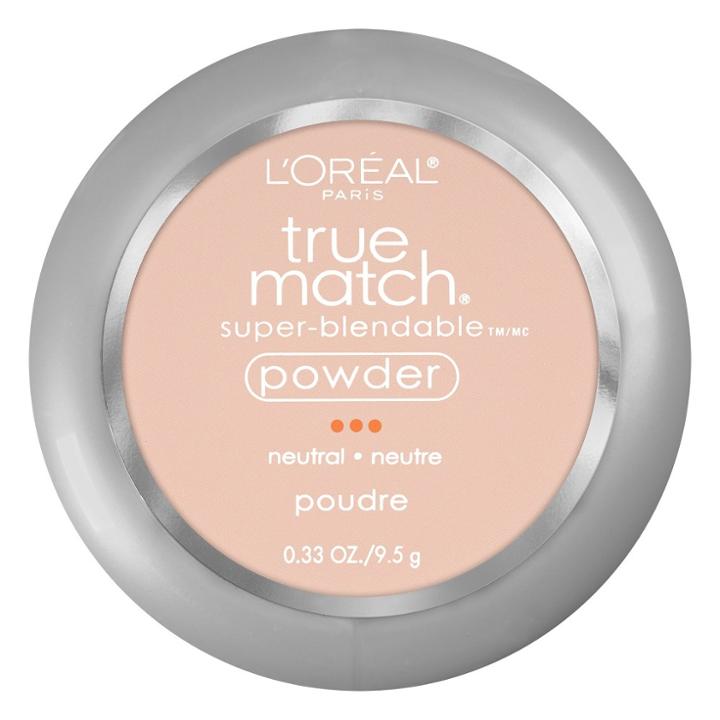 L'oreal Paris True Match Powder N1 Soft Ivory .33oz,