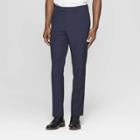 Men's 28 Slim Skinny Fit Suit Pants - Goodfellow & Co Navy Voyage