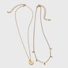 Girls' Initial R Necklace - Art Class Gold