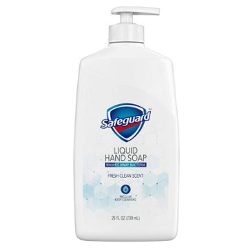 Safeguard Liquid Hand Soap Micellar Deep Cleansing Fresh Clean Scent