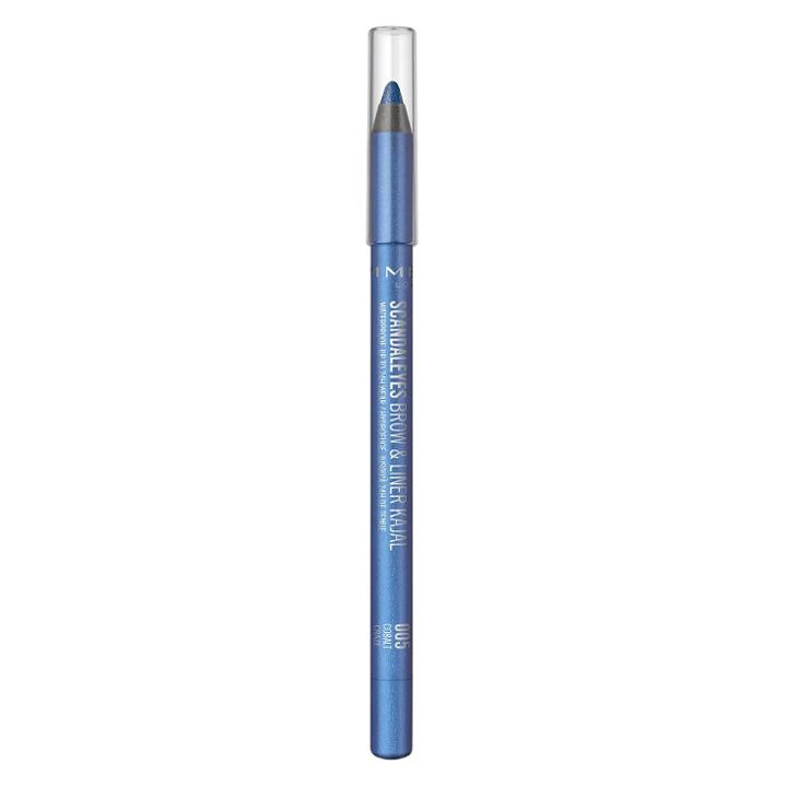 Rimmel Scandaleyes Wp Brow And Liner Kajal 005 Cobalt Craze - .042oz