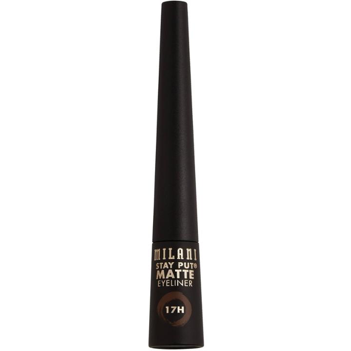Milani Stay Put Matte Liquid Eyeliner - Espresso