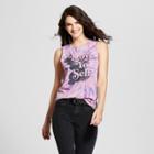 Women's Love Yo Self Tie-dye Graphic Muscle Tank Top - Fifth Sun (juniors') - Pink