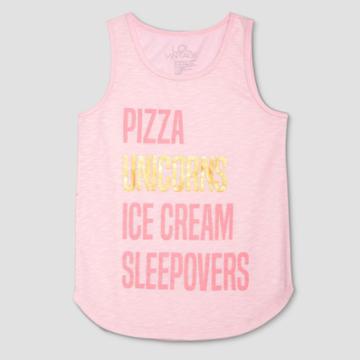 L.o.l. Vintage Girls' Unicorn List Tank Top -