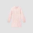 Girls' Long Sleeve Mock Neck Sweater Dress - Cat & Jack Blush
