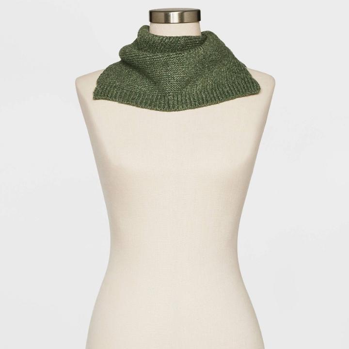 Women's Knit Snood - Universal Thread Olive, Green