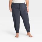 Women's Plus Size Stretch Woven Taper Cargo Pants - All In Motion
