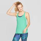 Women's 2-in-1 Tank Top - C9 Champion Green/blue