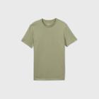 Men's Standard Fit Crew Neck T-shirt - Goodfellow & Co Light Green