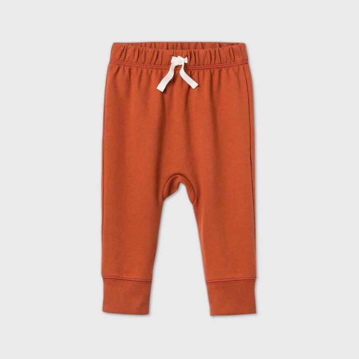 Baby Boys' Jogger Pull-on Pants - Cat & Jack Orange