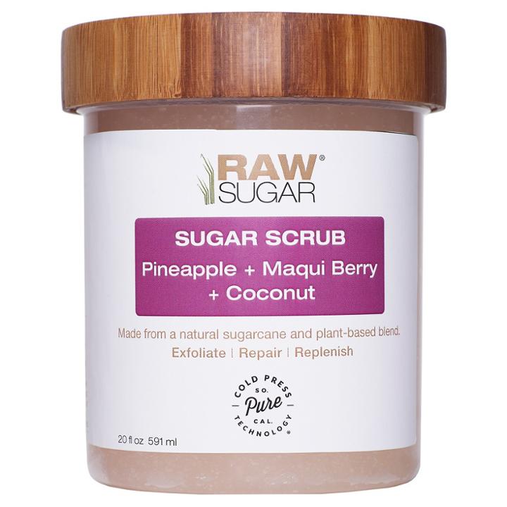 Raw Sugar Pineapple + Maqui Berry + Coconut Sugar Scrub