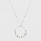 Bead Large Necklace - Universal Thread White/gold,