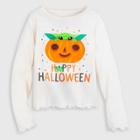 Girls' Star Wars Grogu Long Sleeve Graphic T-shirt - Xs - Disney Store, One Color